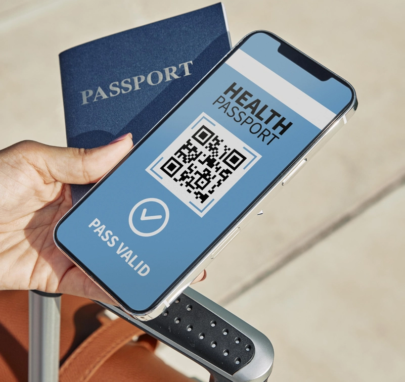 Digital e-ticket registration Travelers